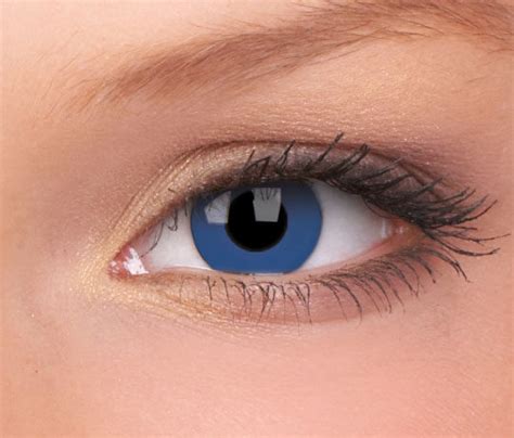 Crazy Lens Blue Saphire 3 Months Disposable 14 mm Contact Lens - Contact Lens Bucket