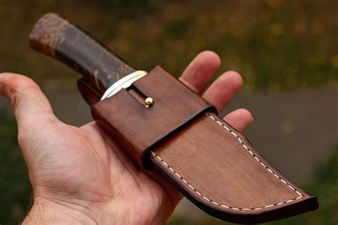 Leather Bowie knife sheath | Bowie knife sheath