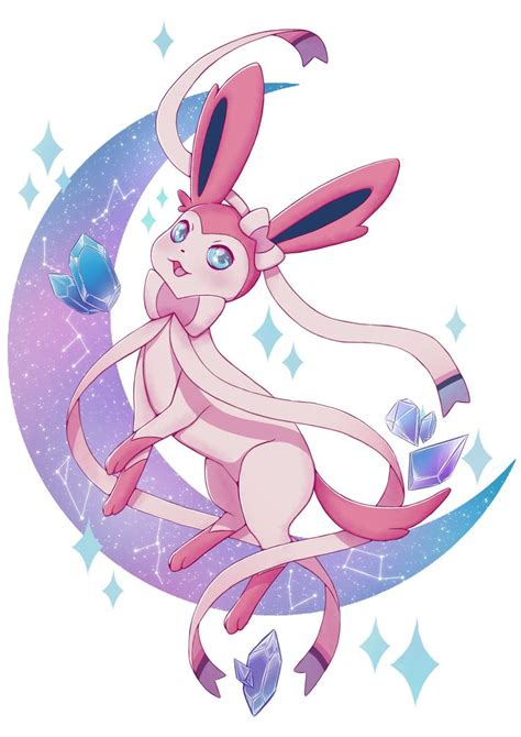 "Sylveon" by Gaëlle Zulberty in 2020 | Cute pokemon wallpaper, Cute pokemon pictures, Pokemon ...