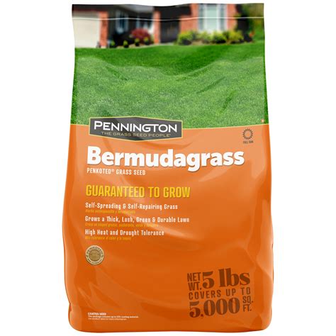 Pennington Sahara Bermudagrass Grass Seed for Southern Lawns; 5 lb ...