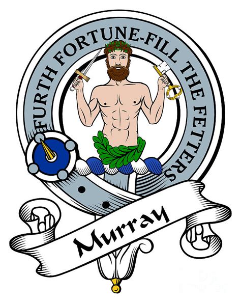 Murray Clan Badge Digital Art by Heraldry