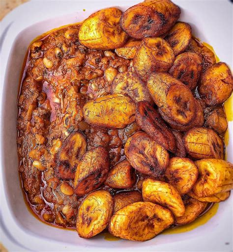 Beans with Yam or Plantain – Afro Kitchen NL