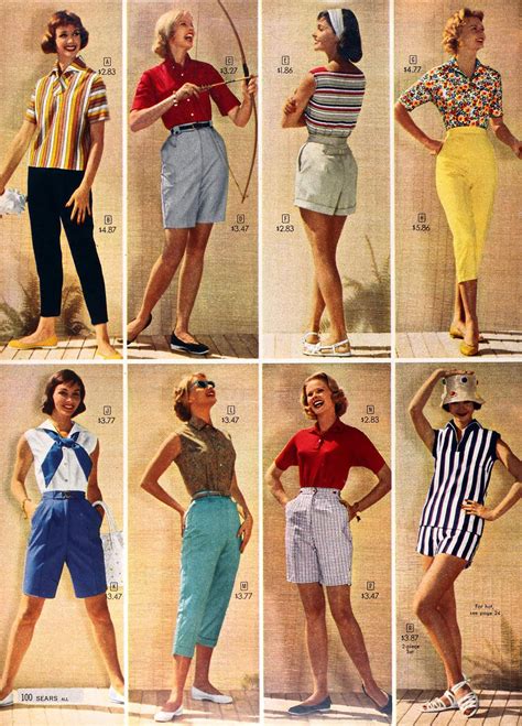 Sears Catalog, Spring/Summer 1958 - Women's Fashion #vintageclothing | 50s outfits, 1950s ...