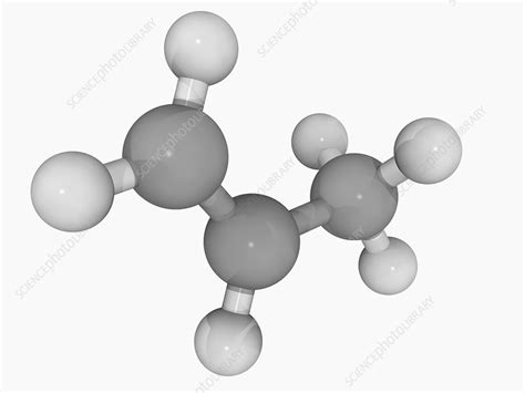 Propene molecule - Stock Image - F004/6595 - Science Photo Library