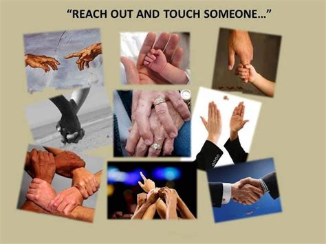 Reach Out and Touch Someone - My Peace Zone