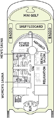 Seven Seas Navigator Deck plan & cabin plan