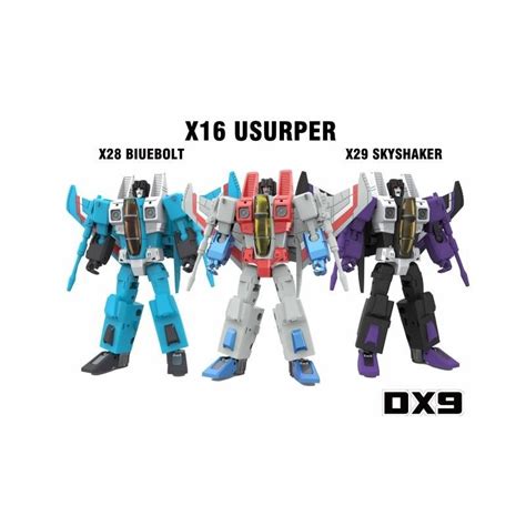 DX9 Toys War in Pocket X16 X28 X29 Seekers Set of 3 - Omegalock