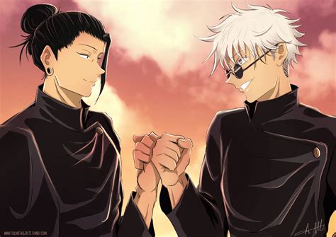 Gojo Satoru Geto Suguru Couple Jujutsu Kaisen Fanart Wallpaper | My XXX Hot Girl