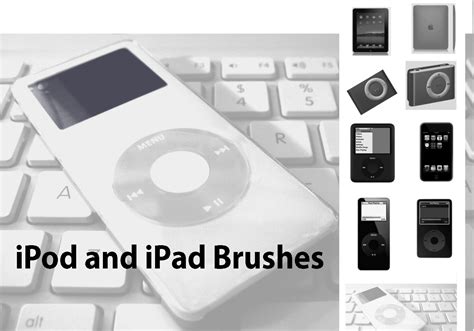 9 Unique and Exclusive iPod and iPad Brushes for Photoshop. - Free ...