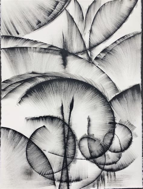 Black and White Abstract Drawing 2 Drawing by Khrystyna Kozyuk | Artmajeur | Black ink art ...