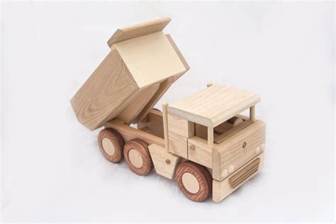 Wooden Truck Tipper - Etsy | Wooden truck, Boys toy box, Wooden toy cars