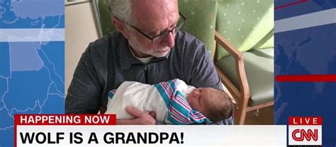 Wolf Blitzer Becomes a Grandfather – The Forward