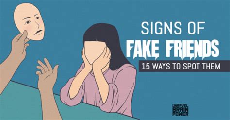 Signs of Fake Friends : 15 Ways To Spot Them - Unravel Brain Power