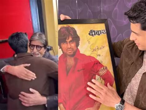 Sidharth Malhotra Has Fanboy Moment With Amitabh Bachchan, Makes Him ...