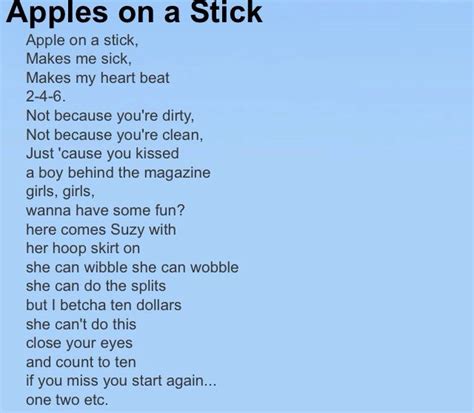 Apple on a Stick | Camp Songs, How to do Splits