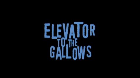 Elevator to the Gallows - The Criterion Channel