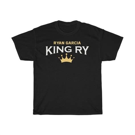 King Ryan Garcia Black Unisex T-Shirt MMA Merch