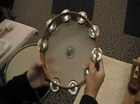 Performance Techniques for Tambourine by Daniel Smithiger - YouTube