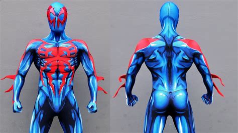 Spider-Man 2099 Suit Review - YouTube