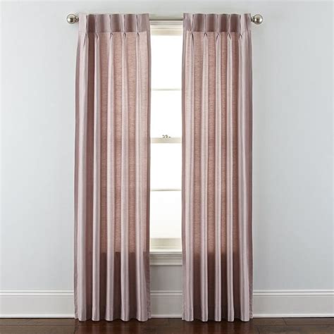 JCPenney Home Supreme Pinch-Pleat Curtain Panel | Pinch pleat curtains ...