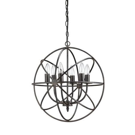 Light your home in contemporary-chic style with this eye-catching and elegant chandelier ...
