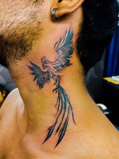 Details 78+ phoenix bird tattoo on back latest - in.coedo.com.vn