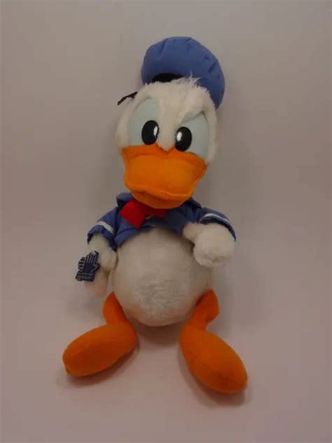 VINTAGE DONALD DUCK Plush Toy by Applause Stuffed Animal 12" Walt ...