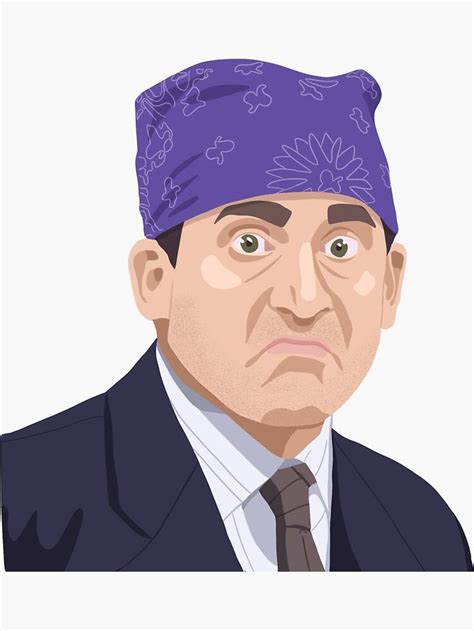 "The Office USA - TV Show. Michael Scott Funny. Prison Mike. Dunder Mifflin." Sticker for Sale ...