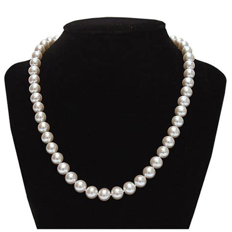 Genuine 9.5-10mm Freshwater Cultured Pearl Necklace In Sterling Silver - Walmart.com