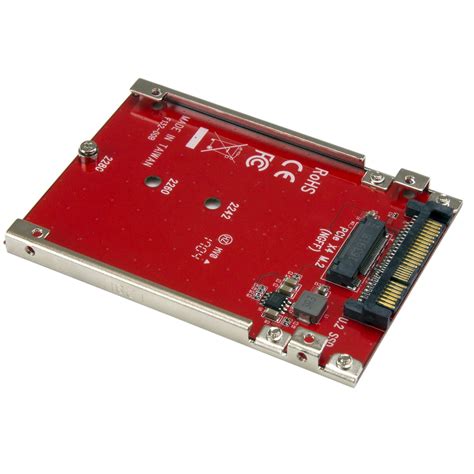 Adapter, M.2 to U.2 - M.2 PCIe NVMe SSDs - Drive Adapters and Drive Converters