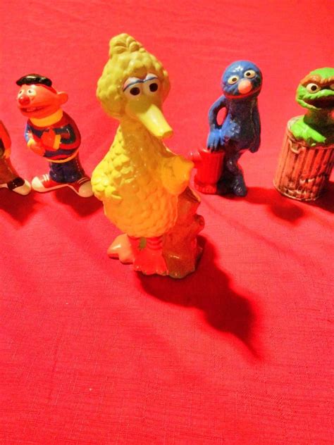 Vintage Sesame Street collectible ceramic figurines - set of 6 ...