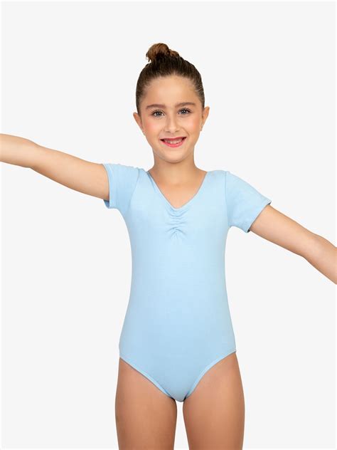 Pointe Dance Short Sleeve Dance Leotard | Dance leotards, Little girl leggings, Womens leotards