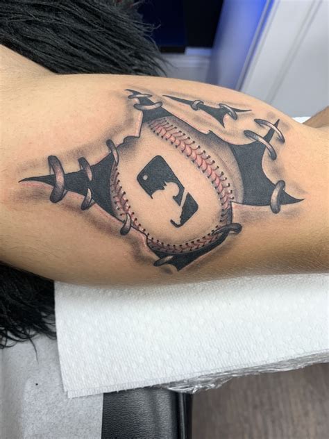 Baseball Tattoos Ideas