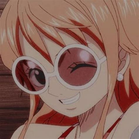 Orange Anime Pfp - Blonde, Hair, Breasts, Cat, Smile, Cleavage, Cropped ...