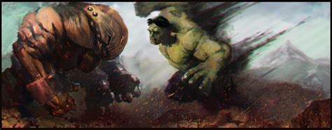 Juggernaut vs HULK by Bohy on DeviantArt