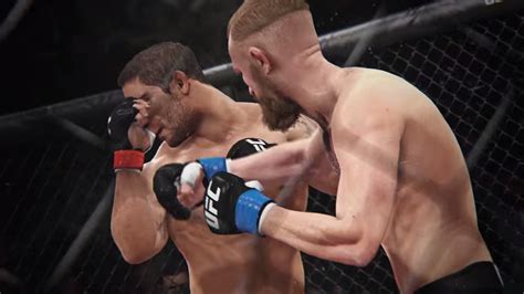 EA Sports UFC simulates Conor McGregor vs. Chad Mendes at UFC 189 - MMA ...