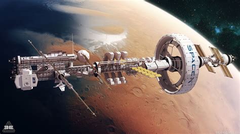 ArtStation - Spaceship concept V02, Encho Enchev | Spaceship concept, Concept art world ...