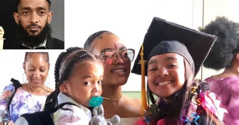 Nipsey Hussle's Daughter Emani, 10, Honors Him During Graduation 2 Months After Rapper's Death