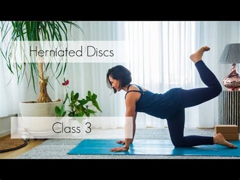 Yoga for a Herniated Disc | Yoga with Celest Pereira - YouTube