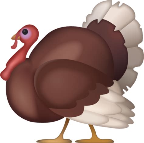 Turkey Emoji [Free Download IOS Emojis] | Emoji, Cool emoji, Emoji faces