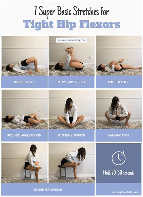 7 Basic Stretches for Tight Hip Flexors in 2020 | Hip flexor stretch, Tight hip flexors, Tight hips