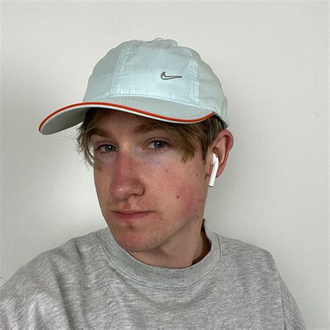 Nike Hat Embroidered Spell Out Logo Baby Blue – Clout Closet