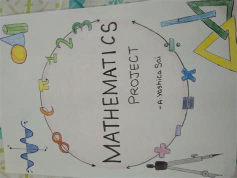 Maths Project Cover Page Ideas