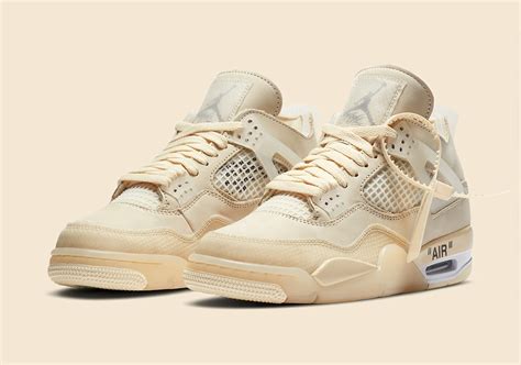 Schoonheden op zondag: officiële foto's van de Air Jordan 4 x Off-White