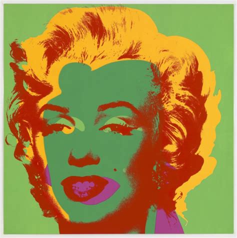 Why did Andy Warhol paint Marilyn Monroe?