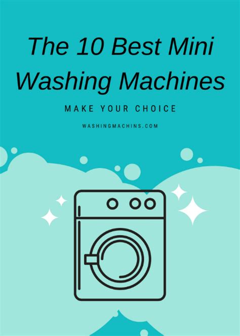 The 10 Best Mini Washing Machines of 2020