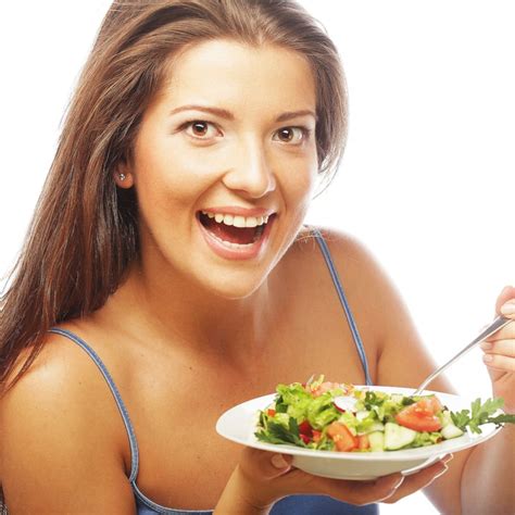 Women Eating Salad | POPSUGAR Fitness