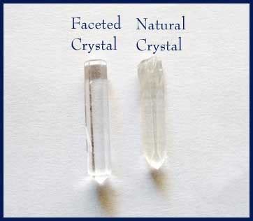 About "Natural" and ":Faceted Crystals - WELLSTONE JEWELRY