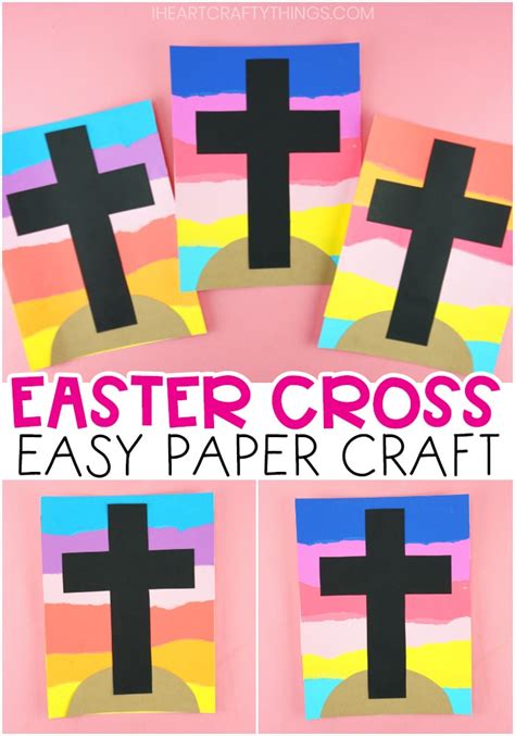 Easter Cross Craft - I Heart Crafty Things