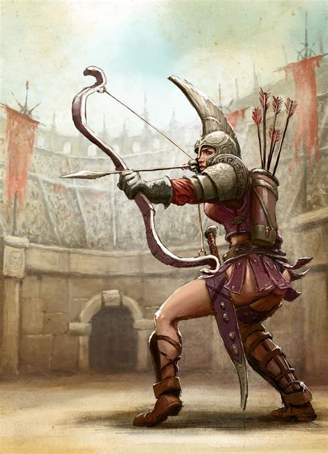 ArtStation - Archer, Tomek Larek | Character art, Fantasy art, Concept ...